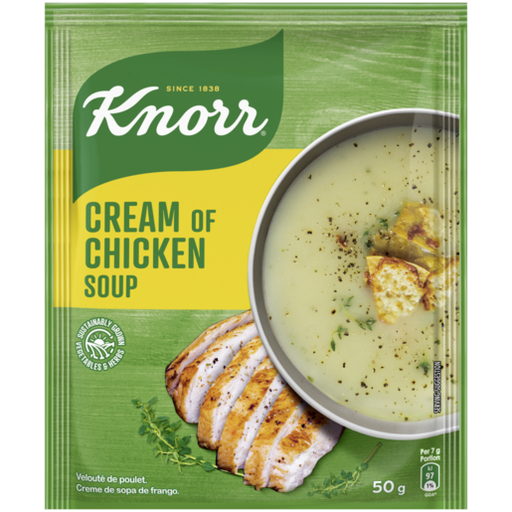 [308612] Knorr Soup Powder 50g Cream Chicken