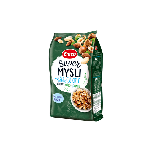 [8595229923336] Emco Super Granola Nuts Almond NAS 500g FS