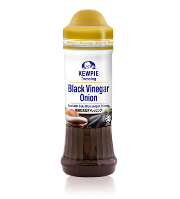 [311253] Kewpie Black Vinegar Onion 210ml