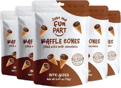 [452650] JTFP Cones 70g Milk Chocolate