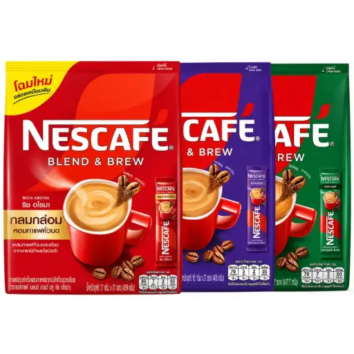 Nescafe Blend Brew Coffee Mix Sachets